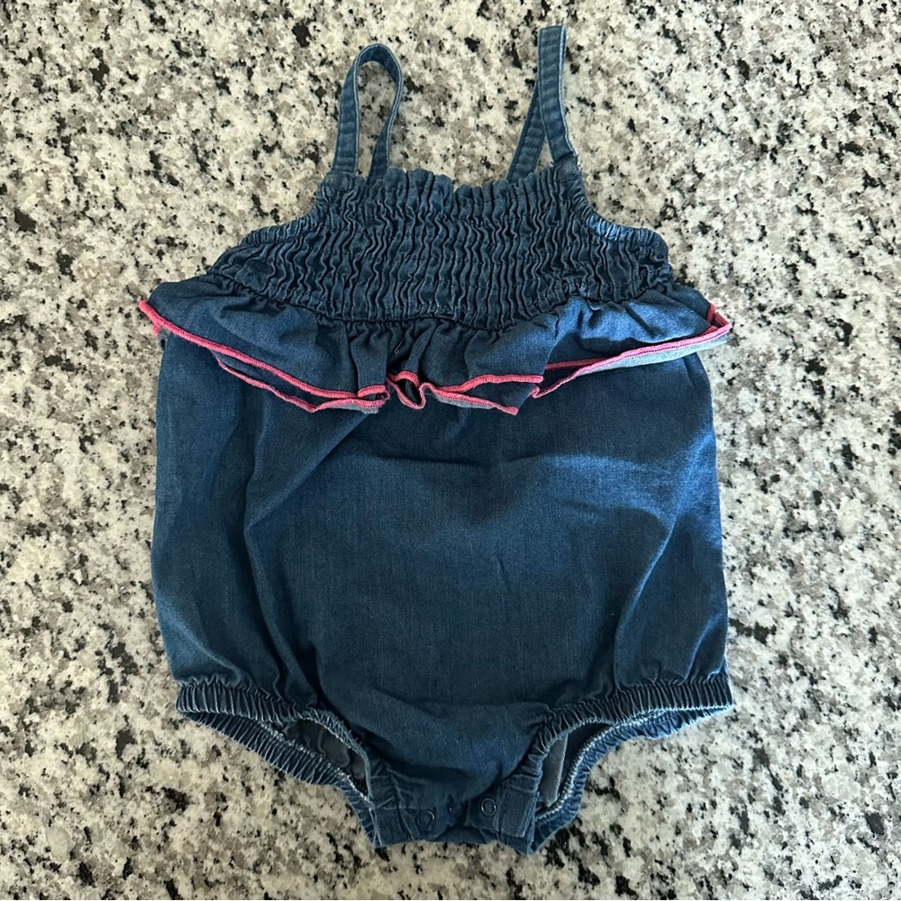 3-6 Mos Cat & Jack Bubble Romper